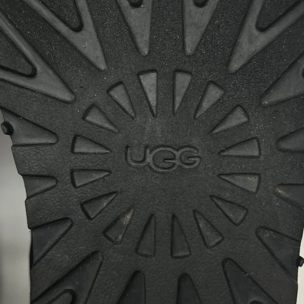 UGG 3236 Neumel Women's Suede‎ Wool Chukka Ankle Boots - Black - Size 12